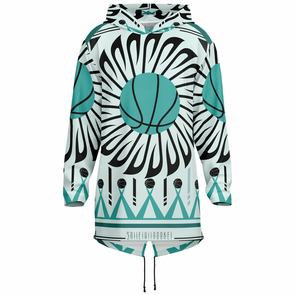 $NiieihiiNookei Athletic Elongated Hoodie - AOP