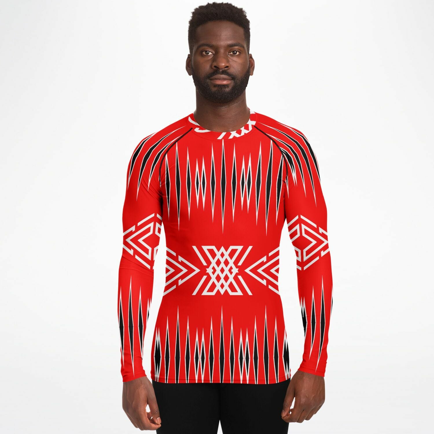$NiieihiiNookei Men's Rashguard - AOP