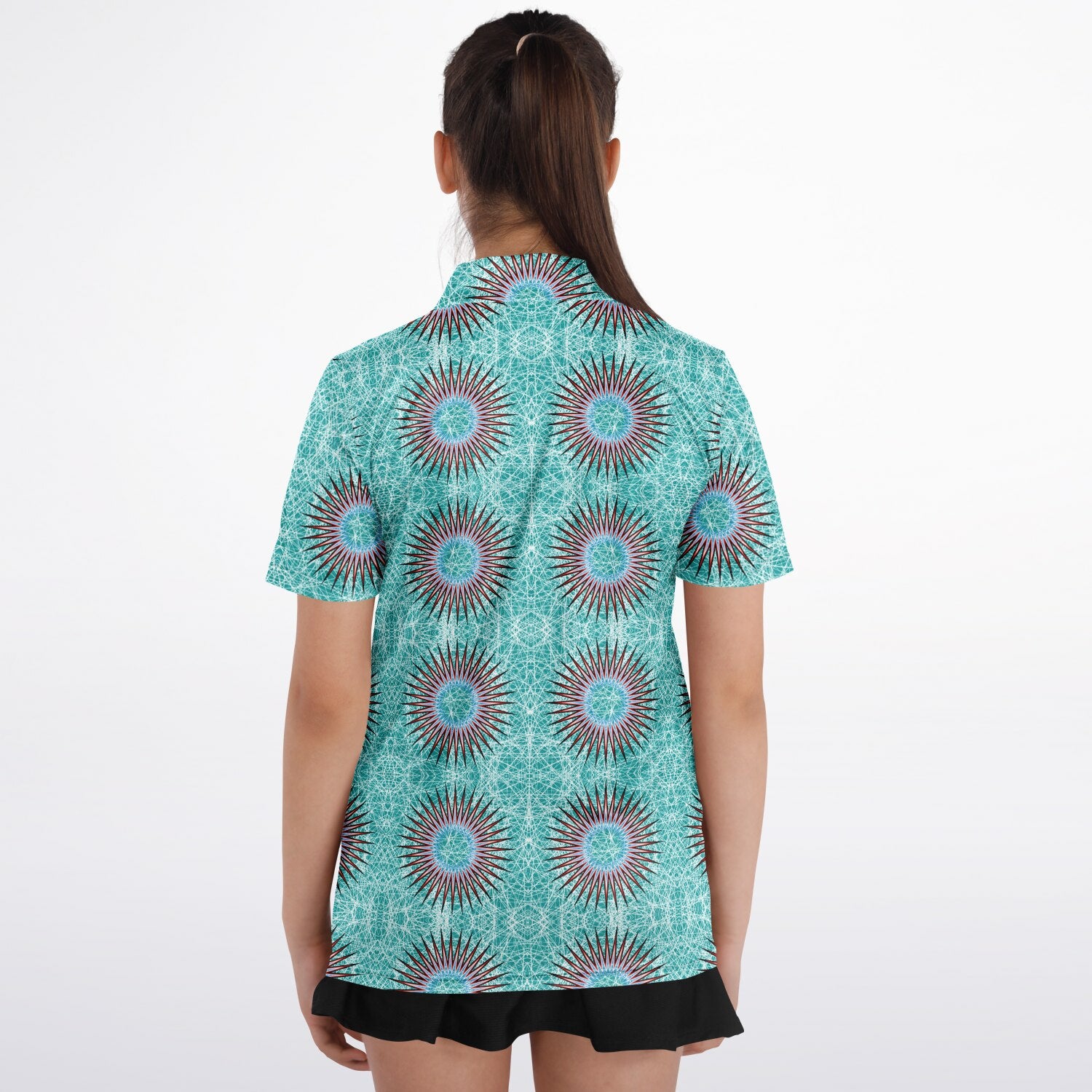 $NiieihiiNookei Kids Polo Shirt - AOP
