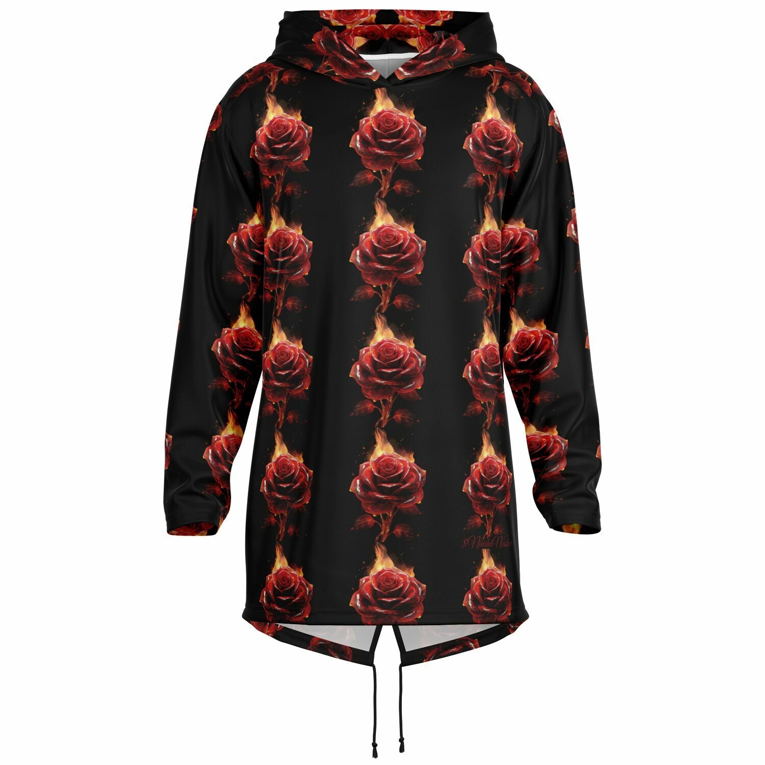 $NiieihiiNookei Athletic Elongated Hoodie - AOP