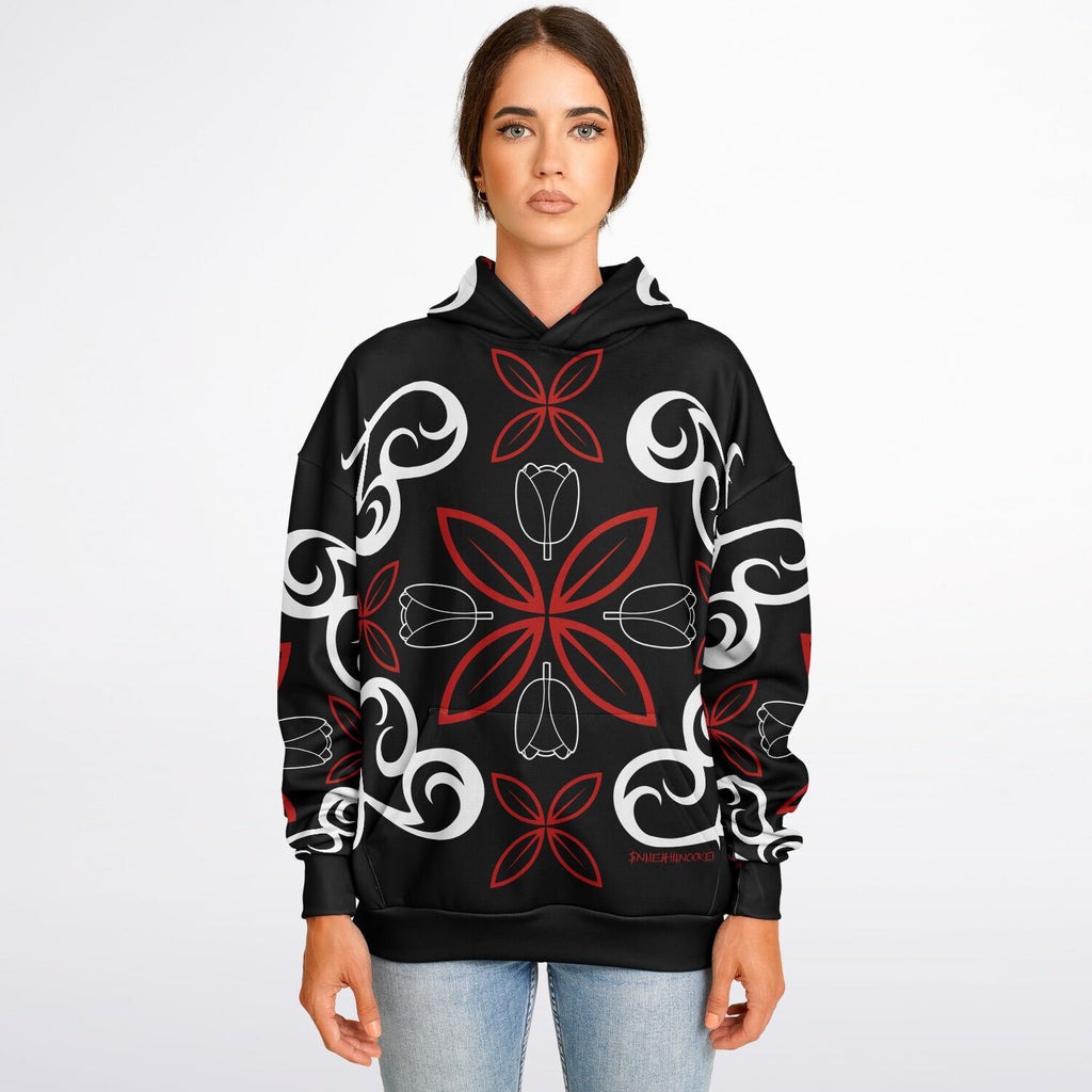 $NiieihiiNookei Heavyweight Oversized Hoodie - AOP