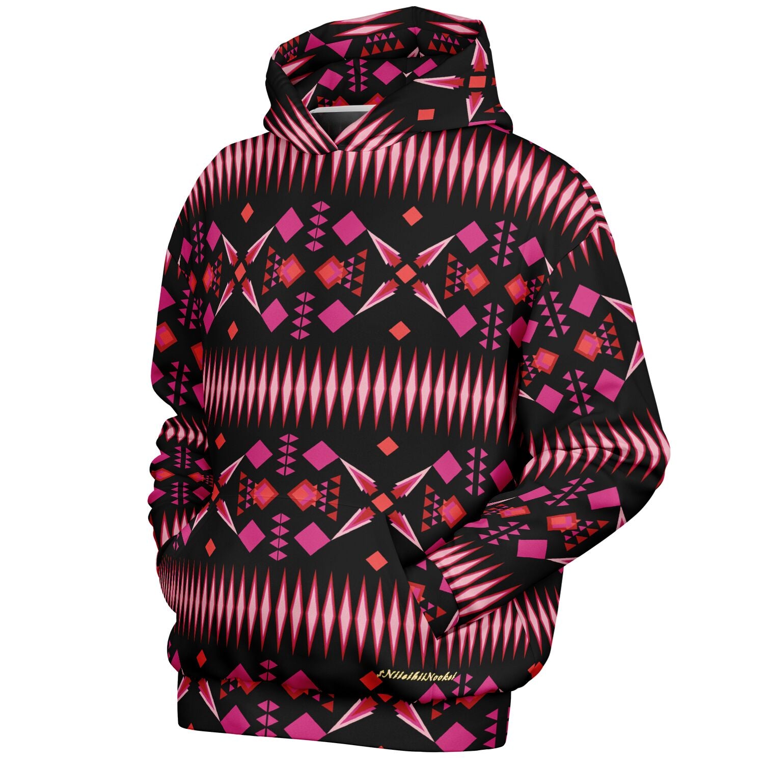 $NiieihiiNookei Heavyweight Oversized Hoodie - AOP