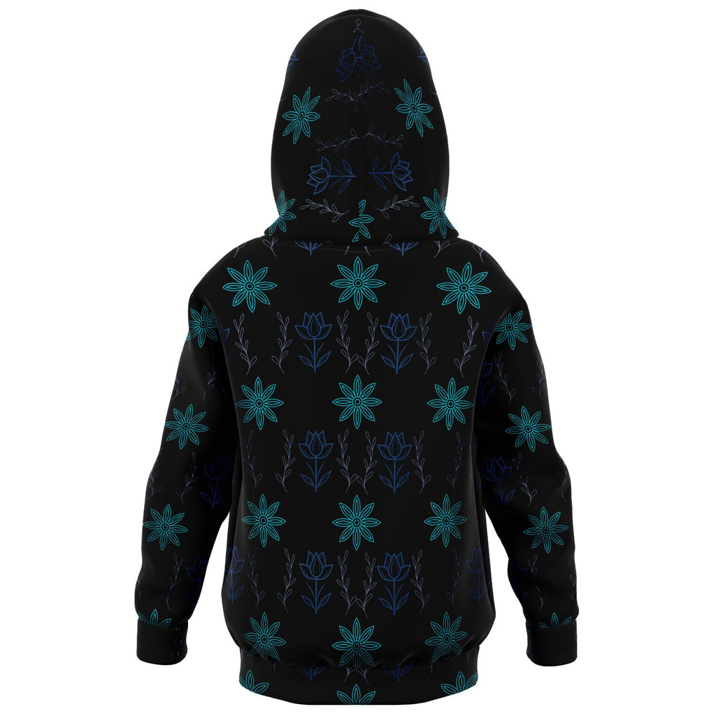 $NiieihiiNookei Athletic Kids Hoodie - AOP