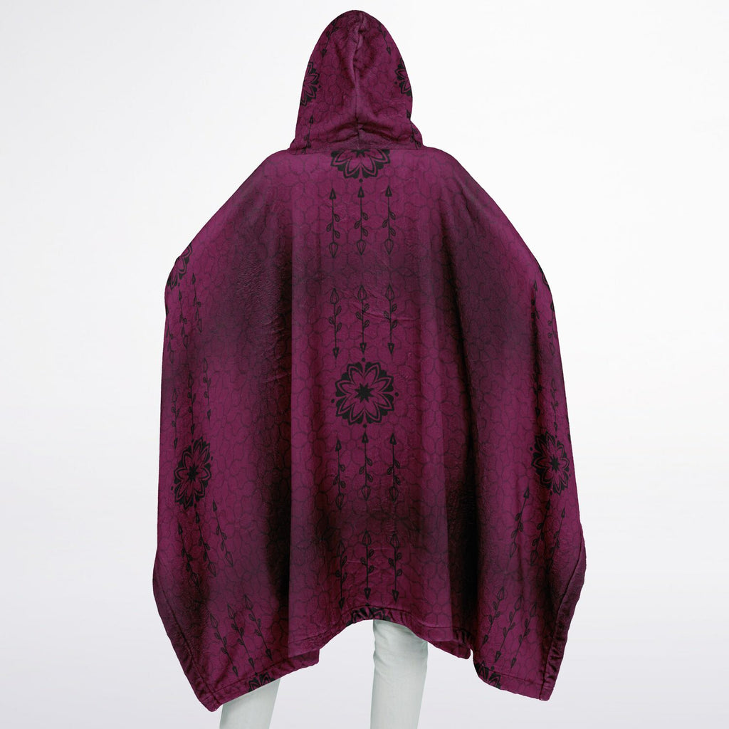 $NiieihiiNookei Flannel Blanket Poncho - AOP