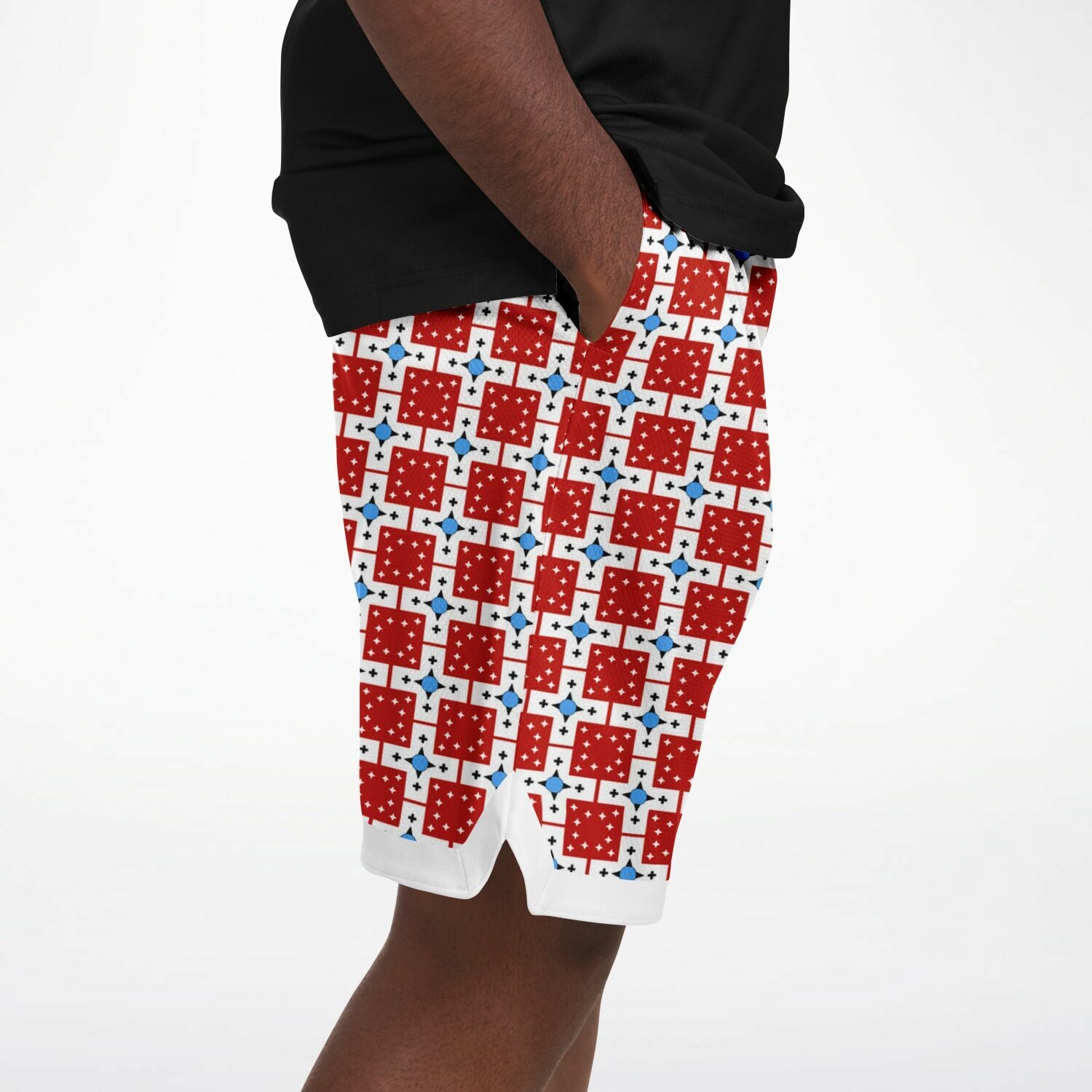 $NiieihiiNookei Basketball Short Rib - AOP