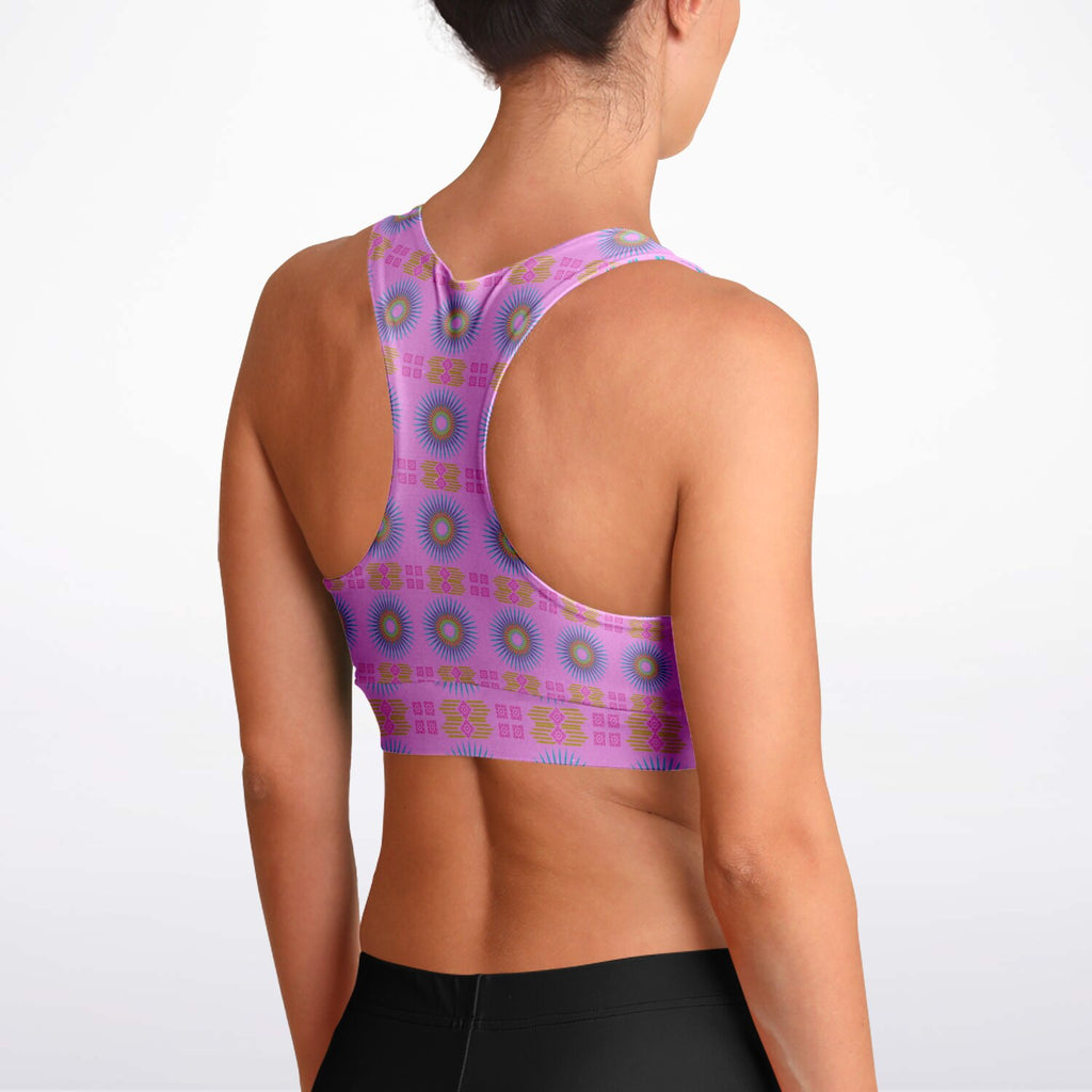 $NiieihiiNookei Padded Sports Bra - AOP