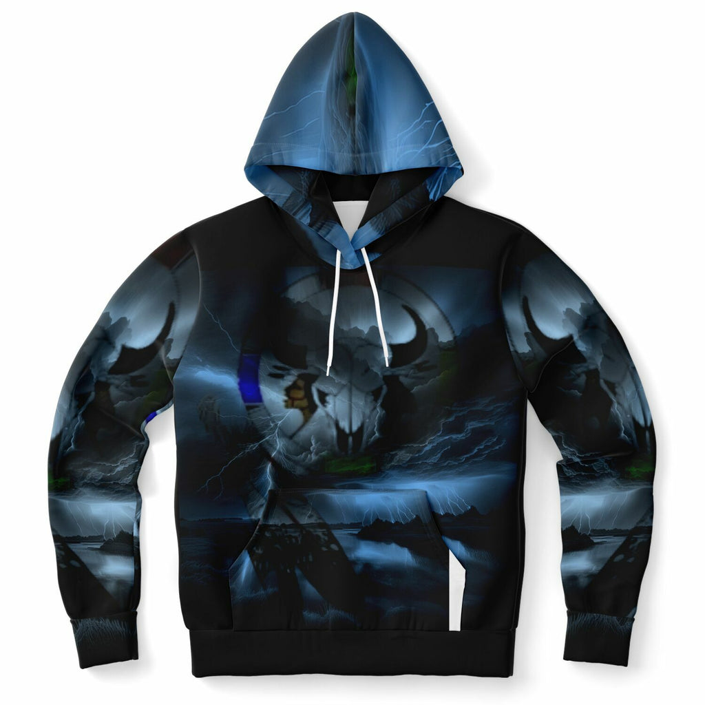 $NiieihiiNookei Design Northern Arapaho Logo Hoodie - AOP