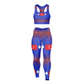 Oglala Sioux TRIBE LOGOPadded Sports Bra & Leggings - AOP