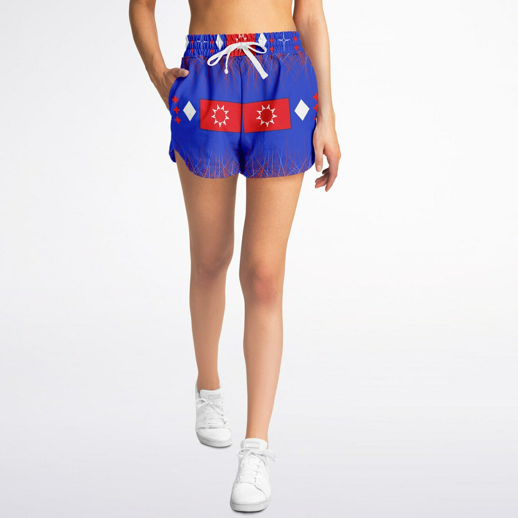 Oglala Lakota Flag Athletic Shorts - AOP
