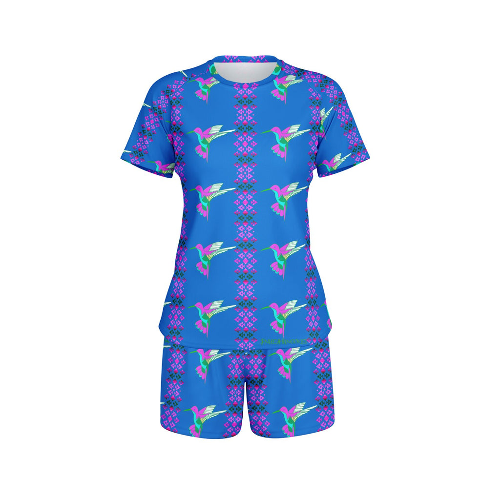 $NiieihiiNookei Women's Active Set - AOP