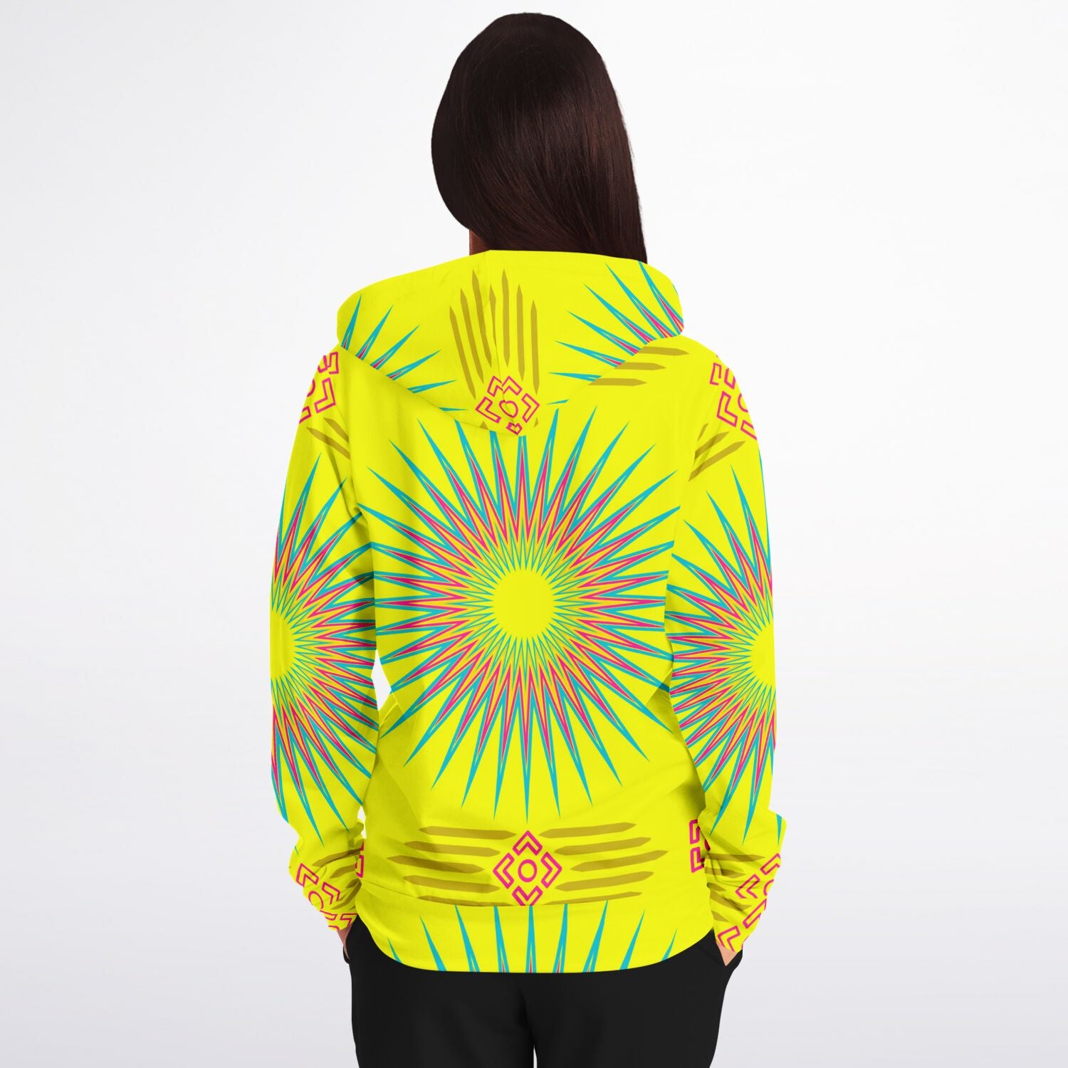 $NiieihiiNookei Fashion Zip-Up Hoodie - AOP