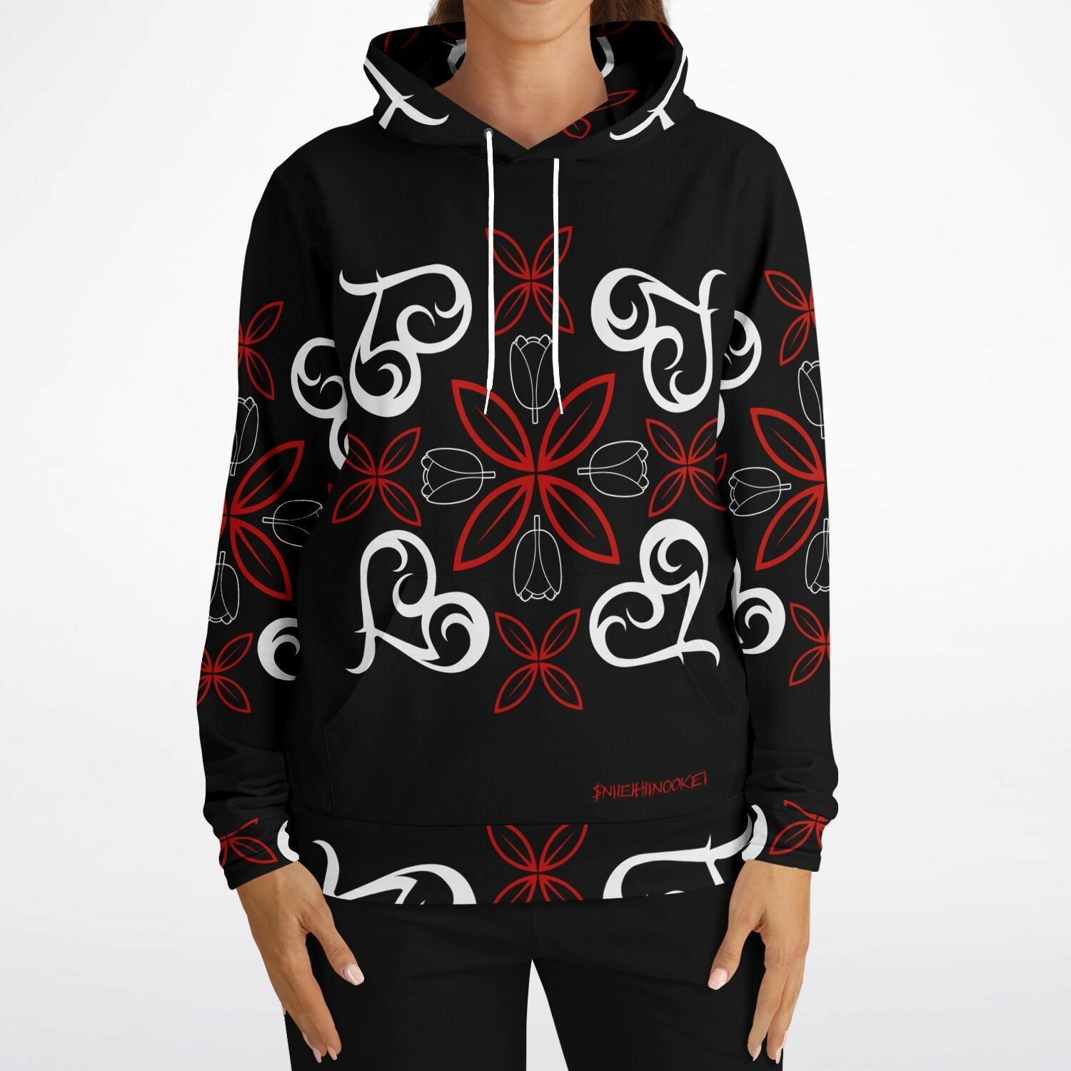$NiieihiiNookei Athletic Hoodie - AOP