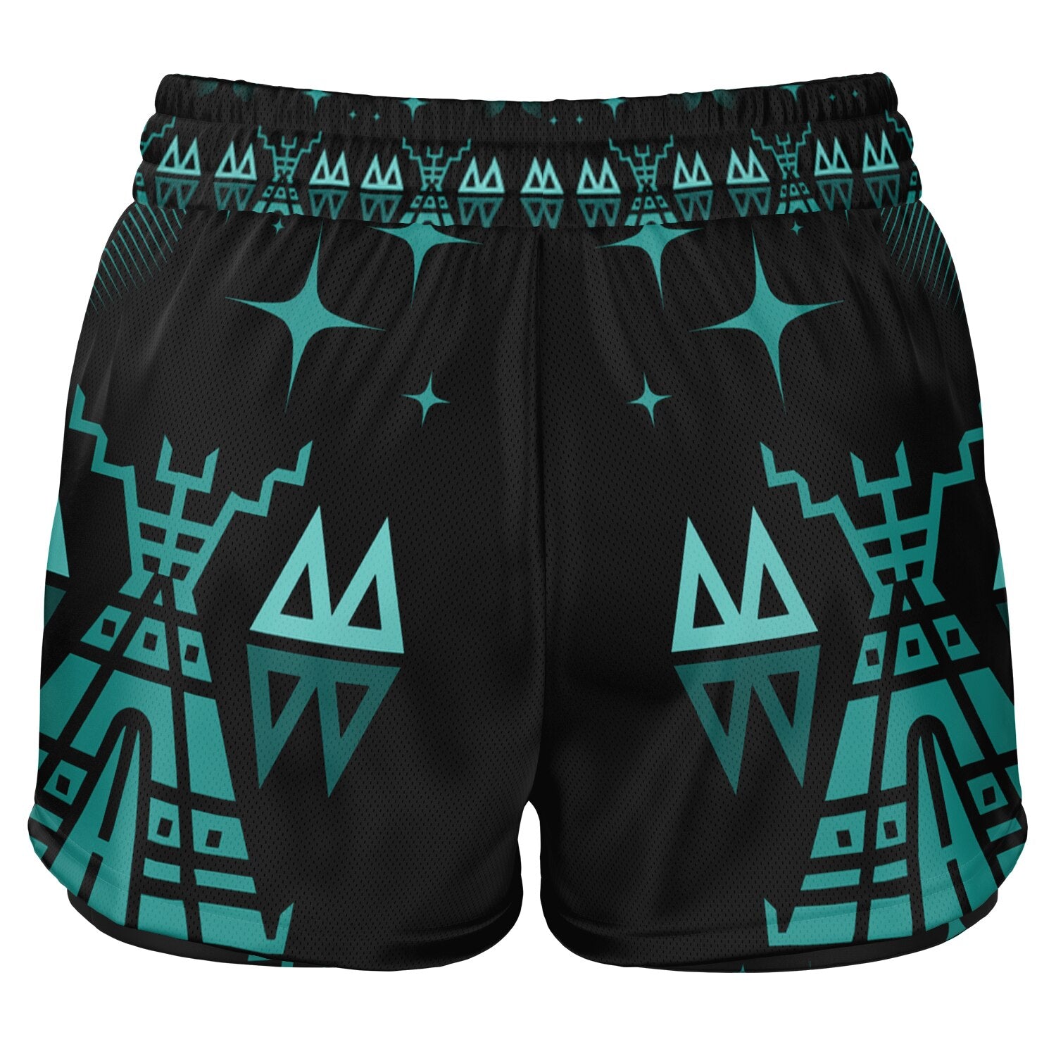 $NiieihiiNookei Women's 2-in-1 Shorts - AOP