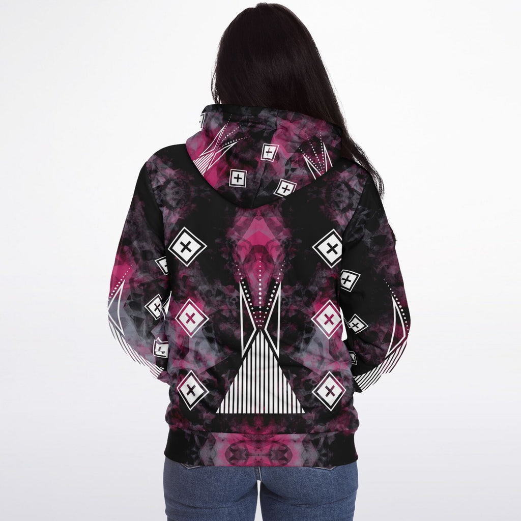 $NiieihiiNookei Microfleece Ziphoodie - AOP