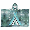 $NiieihiiNookei Flannel Blanket Poncho - AOP