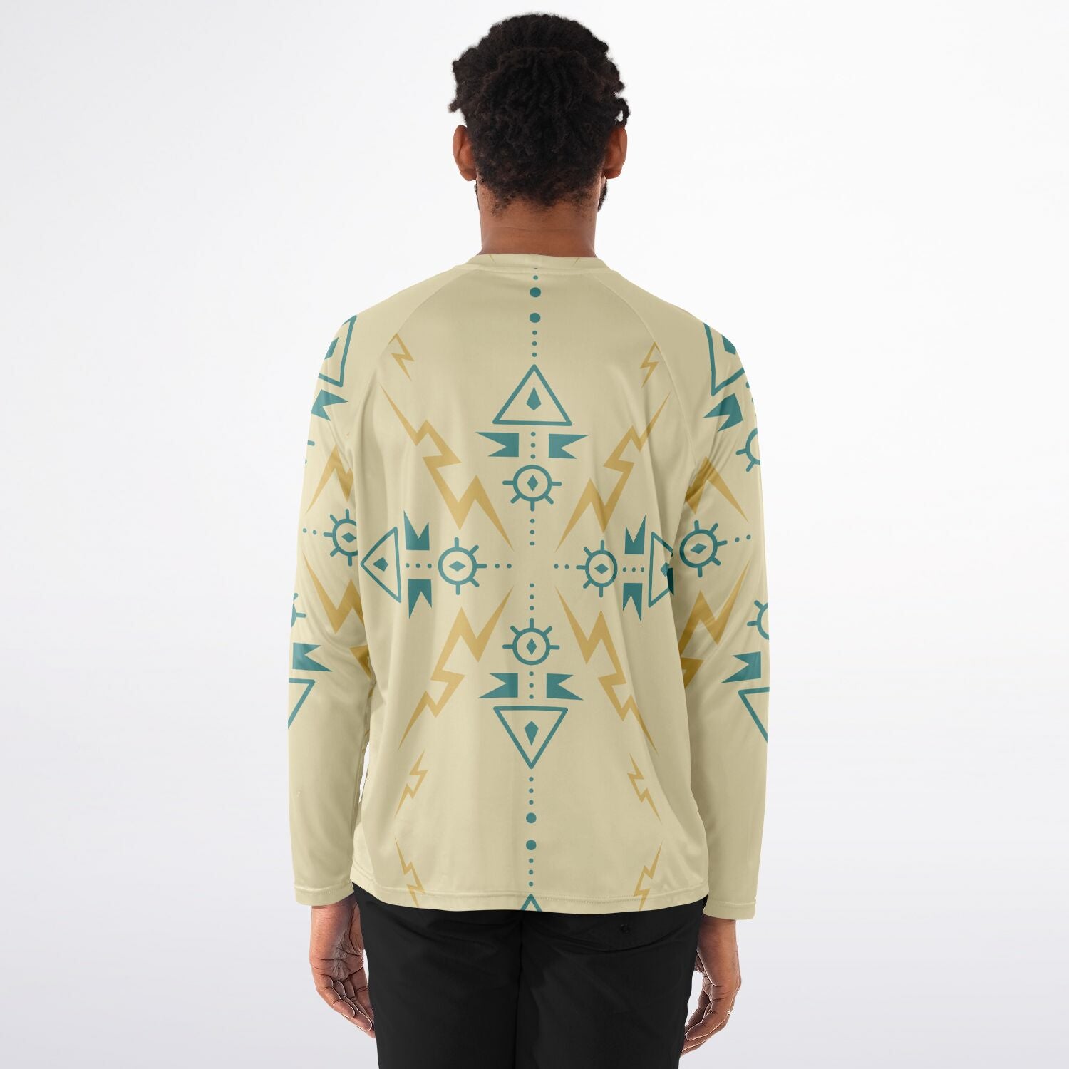 $NiieihiiNookei Men's Long Sleeve Performance Shirt - AOP