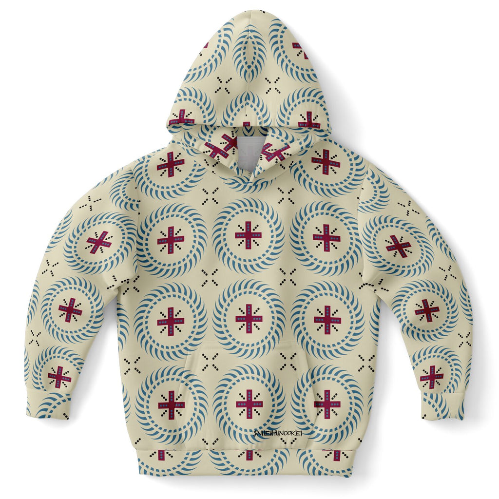 $NiieihiiNookei Athletic Kids Hoodie - AOP