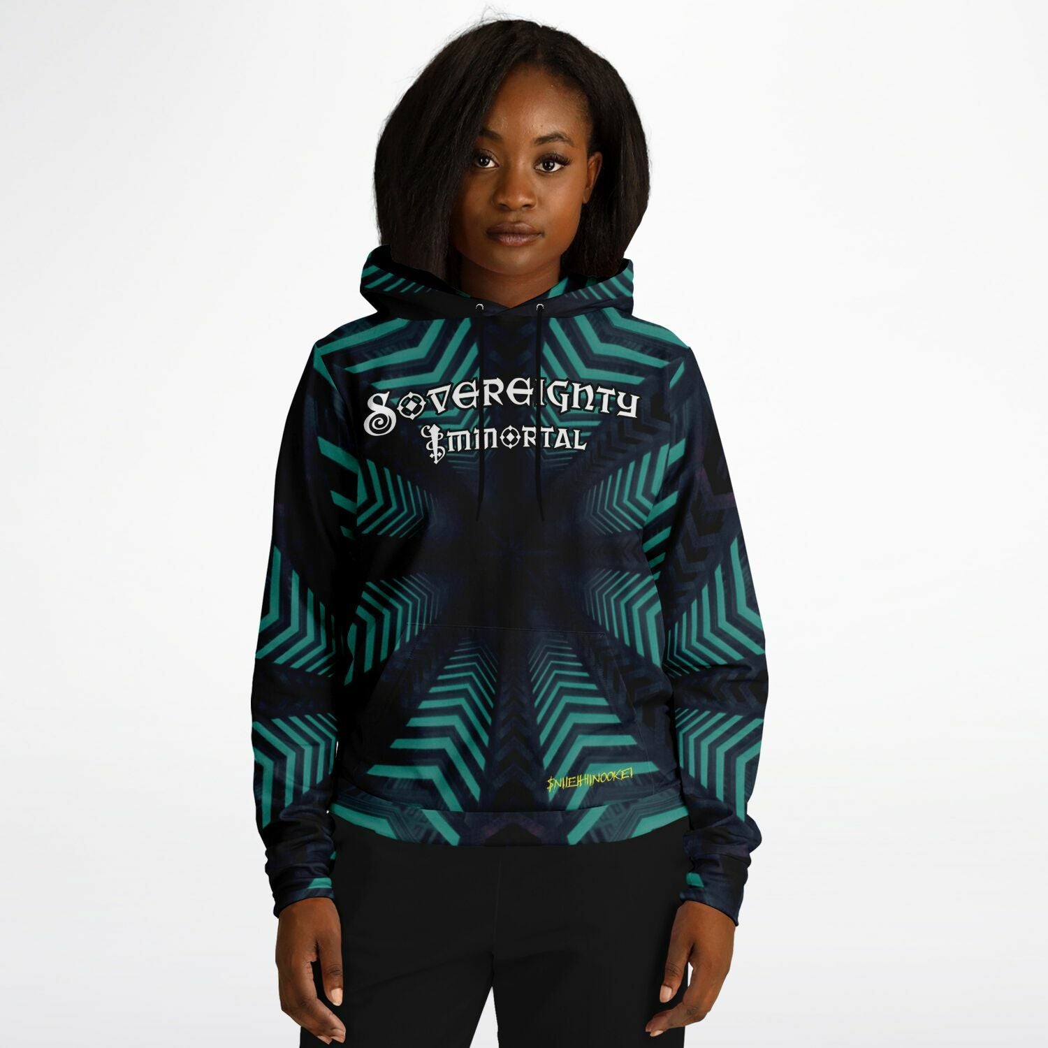 $NiieihiiNookei Athletic Hoodie - AOP