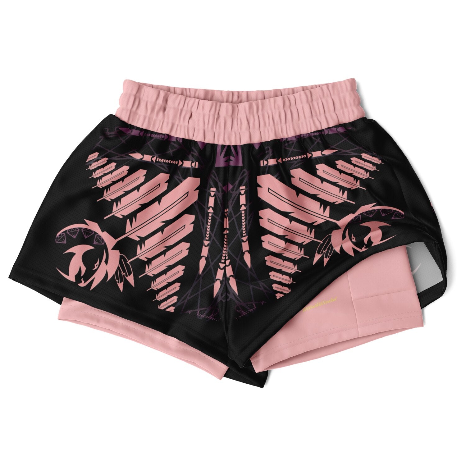 $NiieihiiNookei Women's 2-in-1 Shorts - AOP