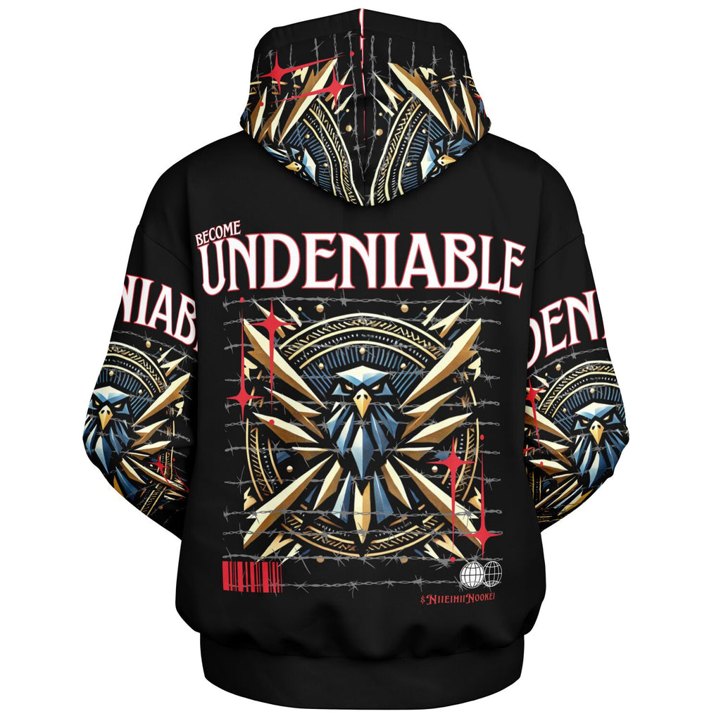 $NiieihiiNookei Heavyweight Oversized Hoodie - AOP