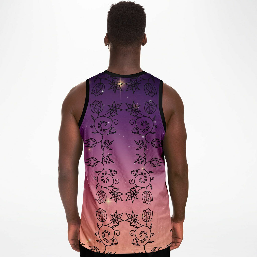 $NiieihiiNookei Basketball Jersey Rib - AOP