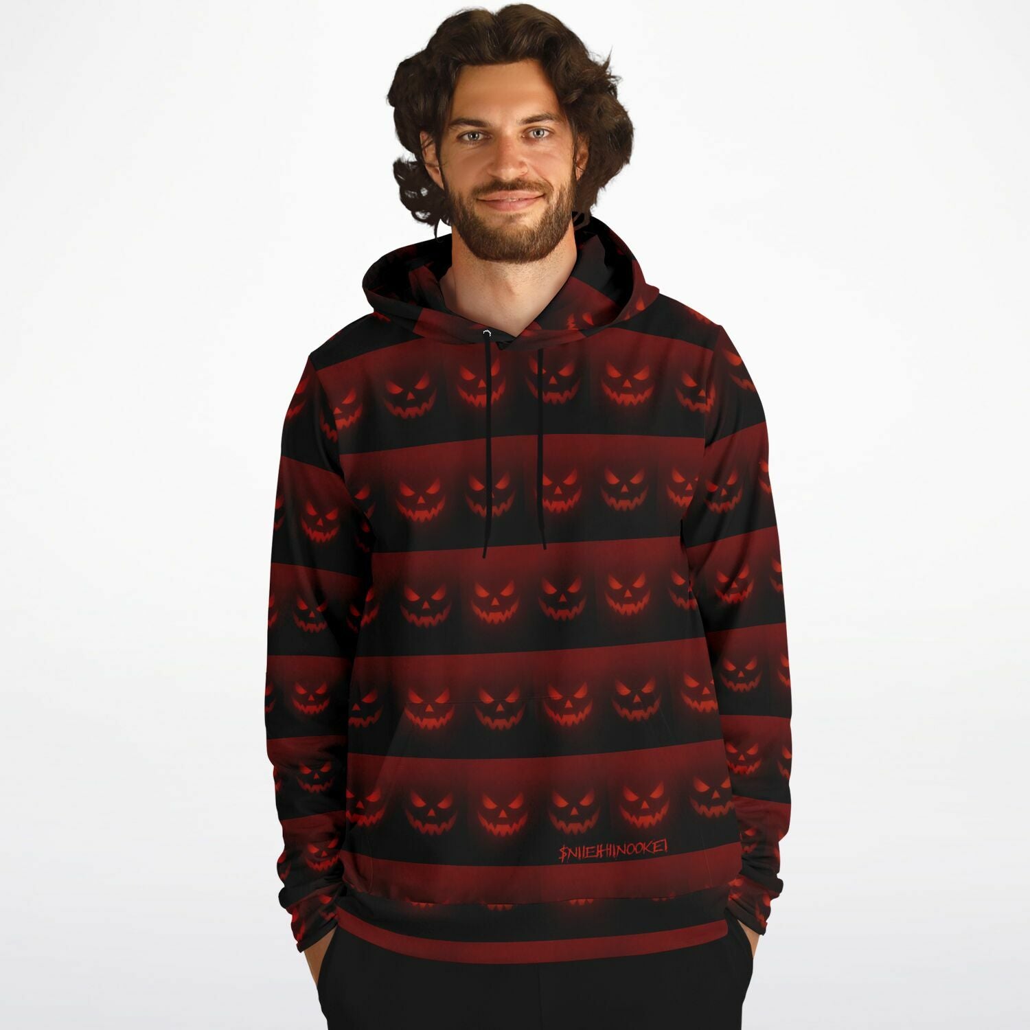 $NiieihiiNookei Athletic Hoodie - AOP