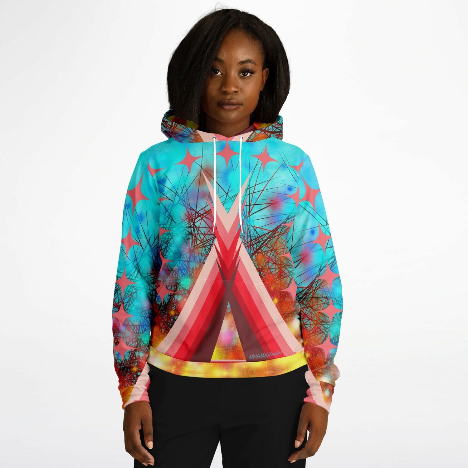 $NiieihiiNookei Athletic Hoodie - AOP
