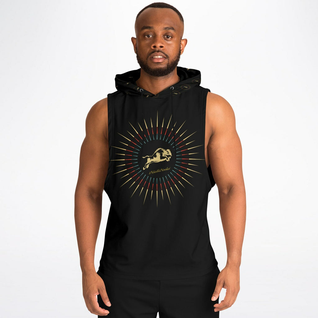 $NiieihiiNookei Athletic Drop Armhole Hoodie - AOP