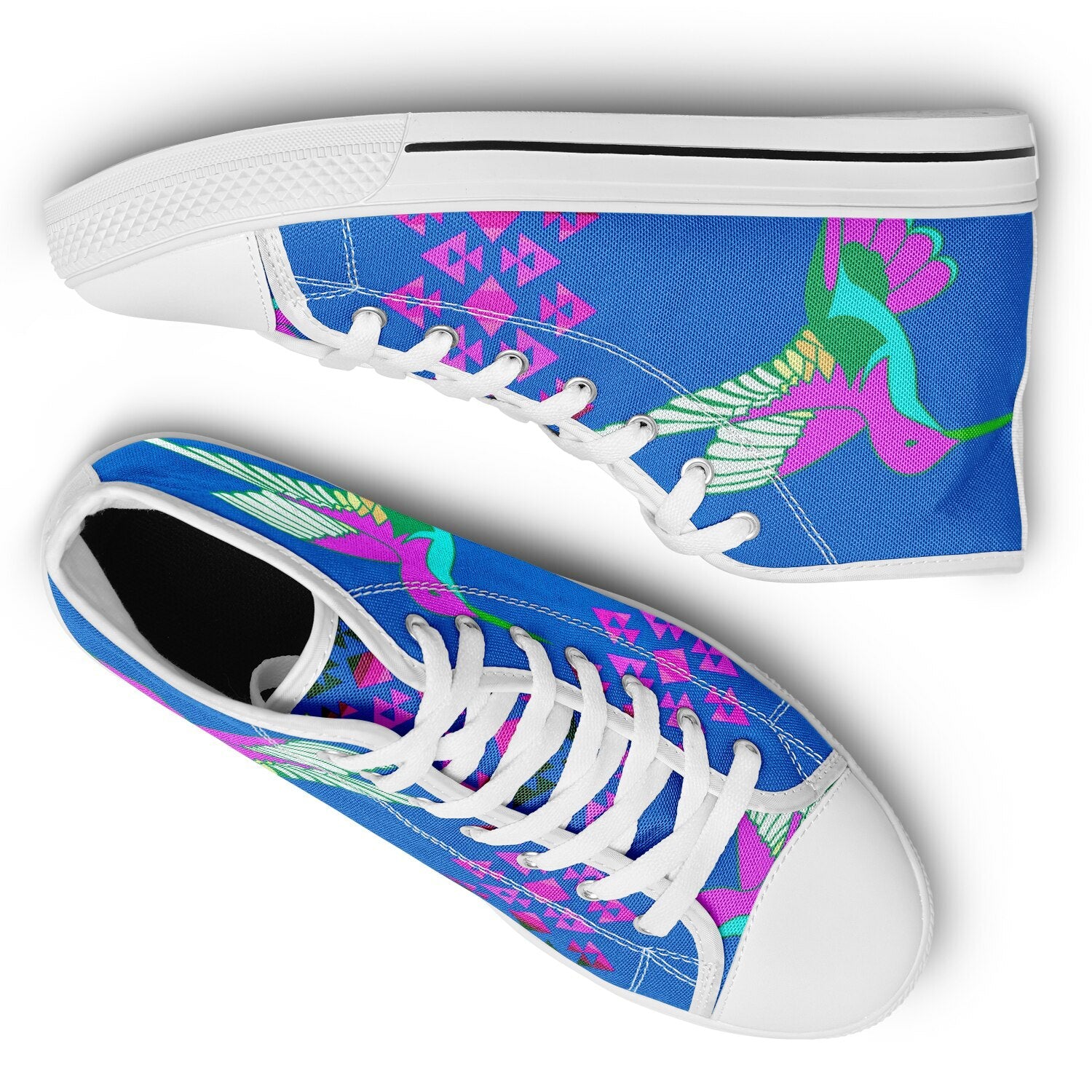 $NiieihiiNookei Urban Peak High Top Shoes - AOP