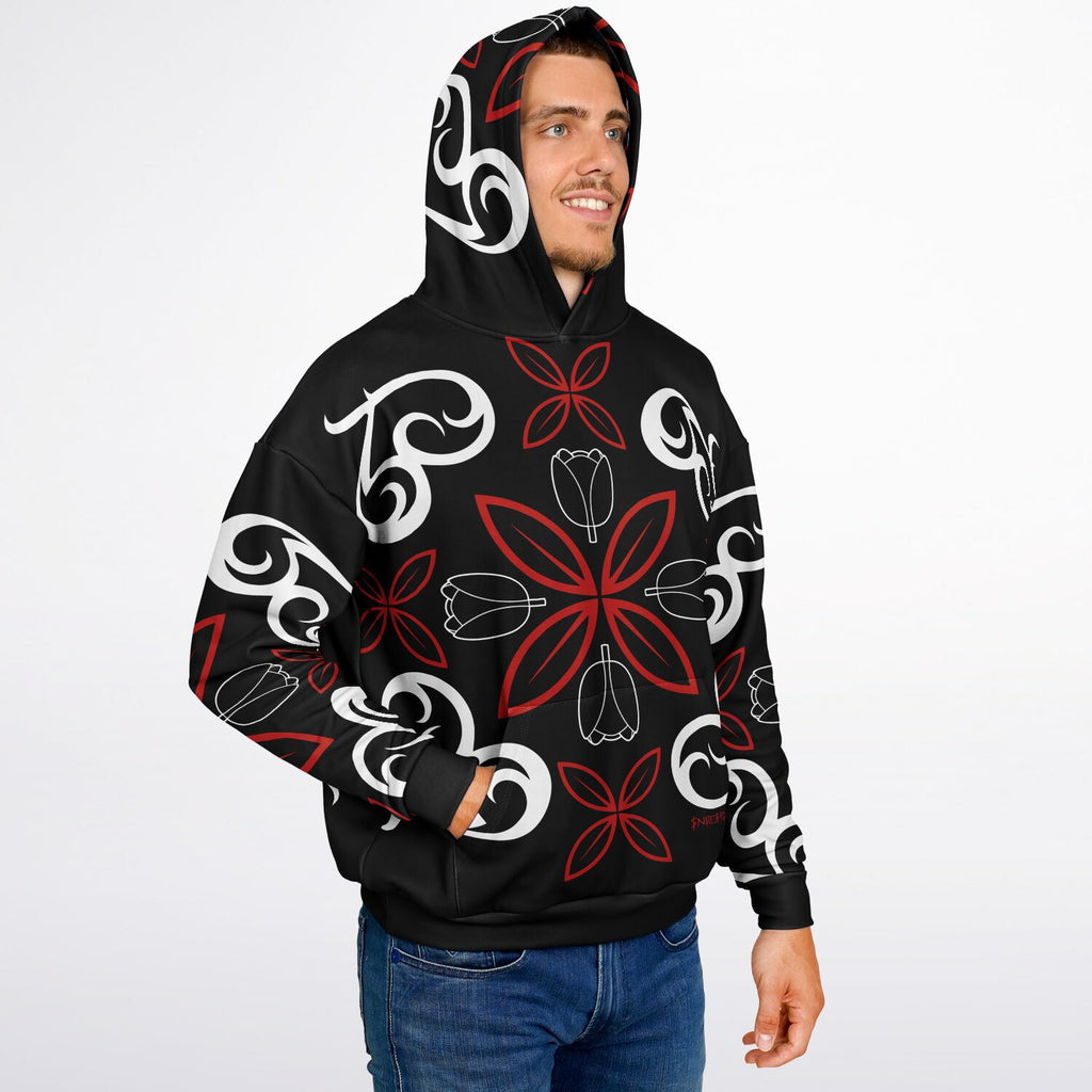 $NiieihiiNookei Heavyweight Oversized Hoodie - AOP