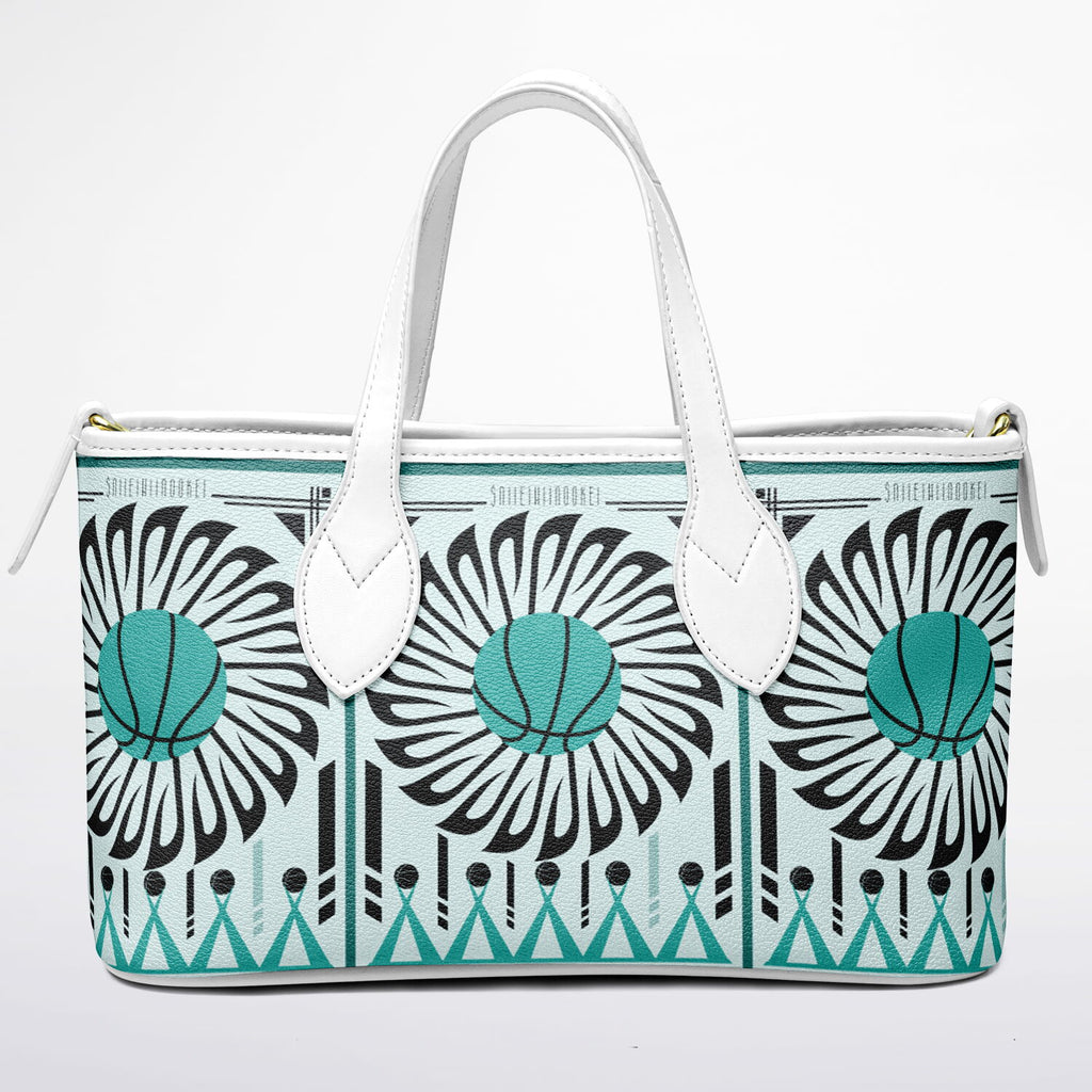 $NiieihiiNookei Leather Tote Bag - AOP