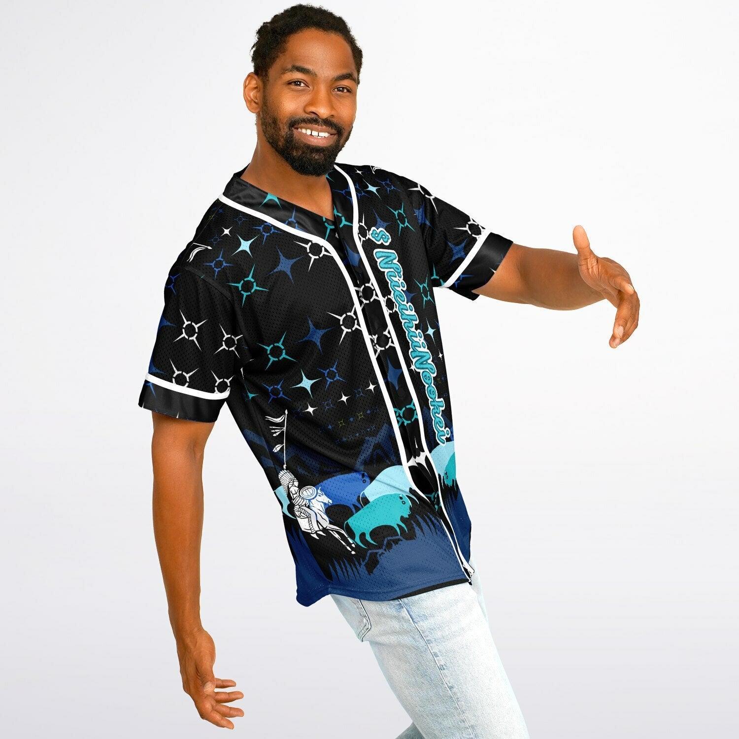 #5 $NiieihiiNookei Premium Baseball Jersey - AOP