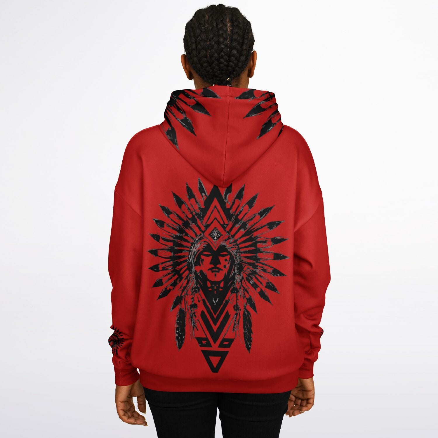 $NiieihiiNookei Heavyweight Oversized Hoodie - AOP