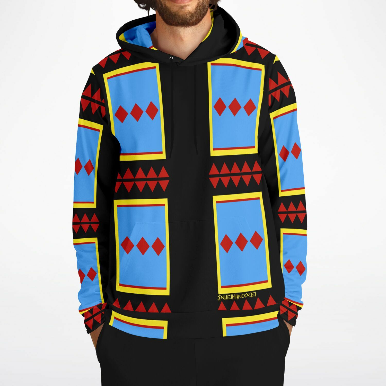 $NiieihiiNookei Athletic Hoodie - AOP