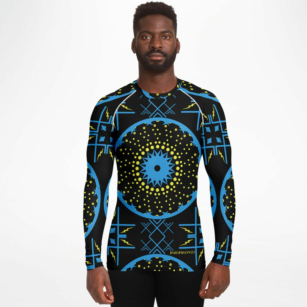 $NiieihiiNookei Men's Rashguard - AOP