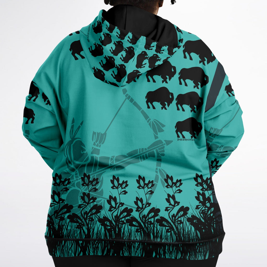$NiieihiiNookei Fashion Plus-size Hoodie - AOP