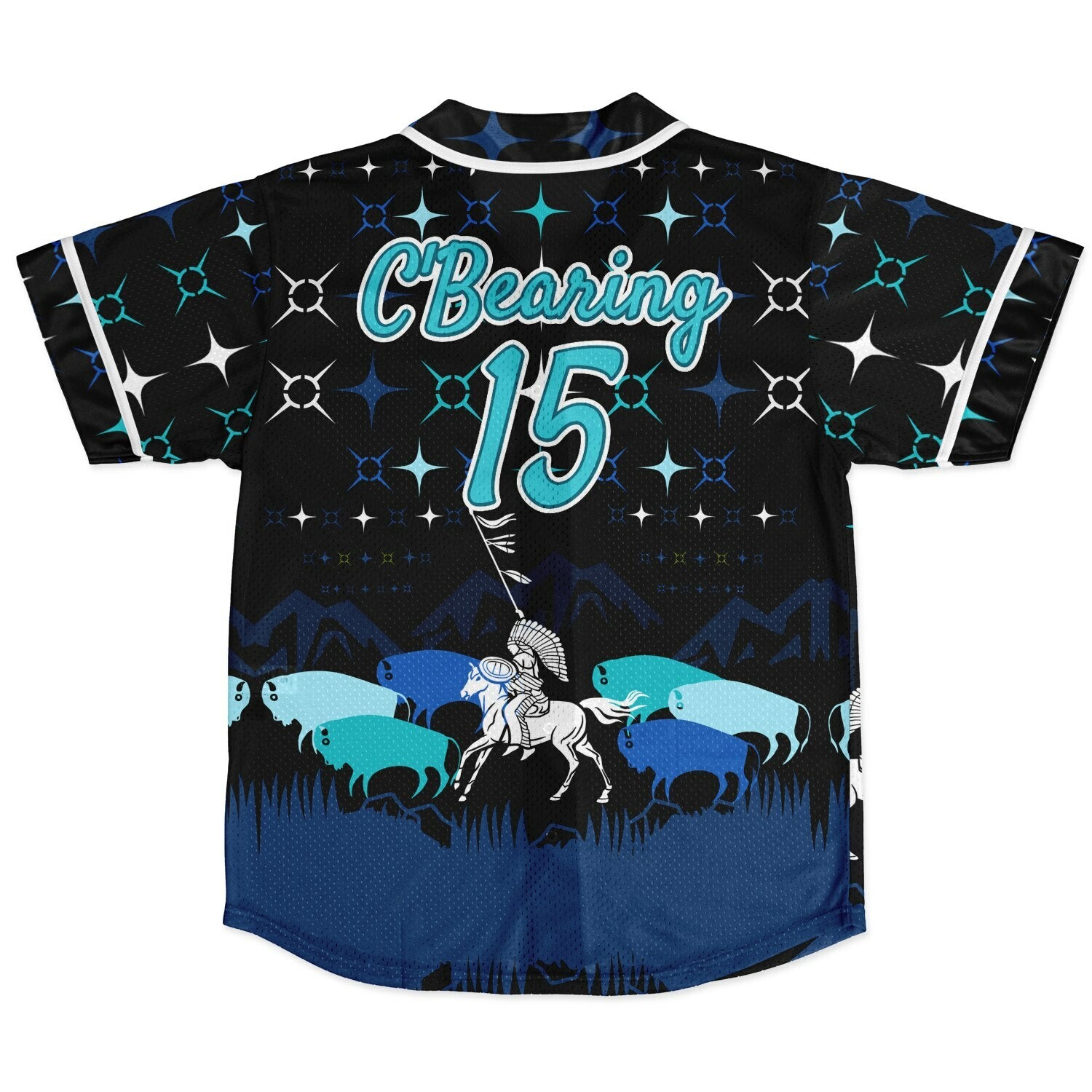 #15 C'Bearing Premium Baseball Jersey - AOP