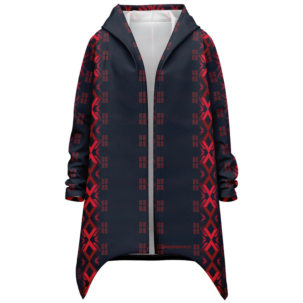 $NiieihiiNookei Fashion Elongated Cloak - AOP