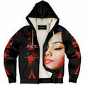#JUSTICE4STEPH Microfleece Ziphoodie - AOP