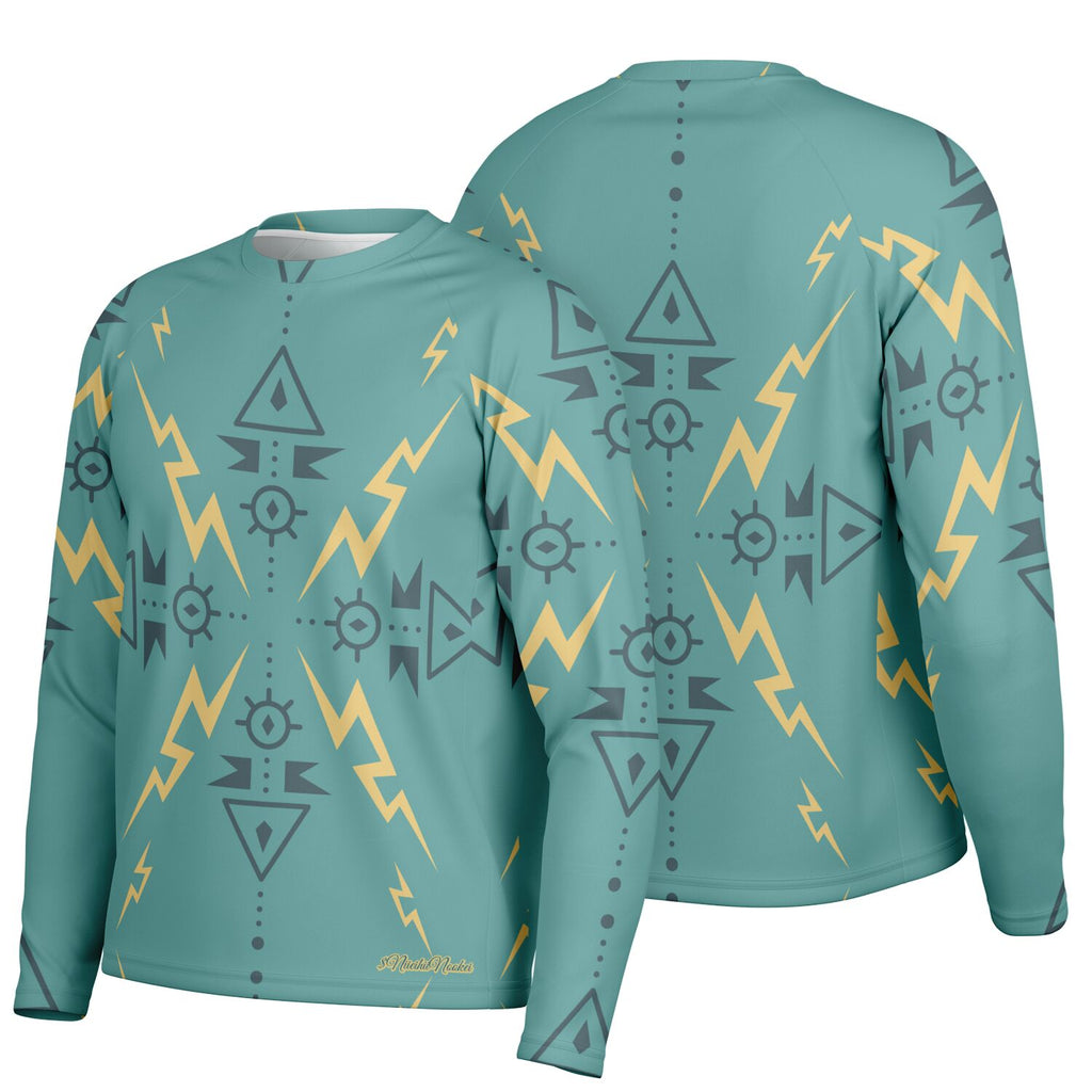$NiieihiiNookei Men's Long Sleeve Performance Shirt - AOP