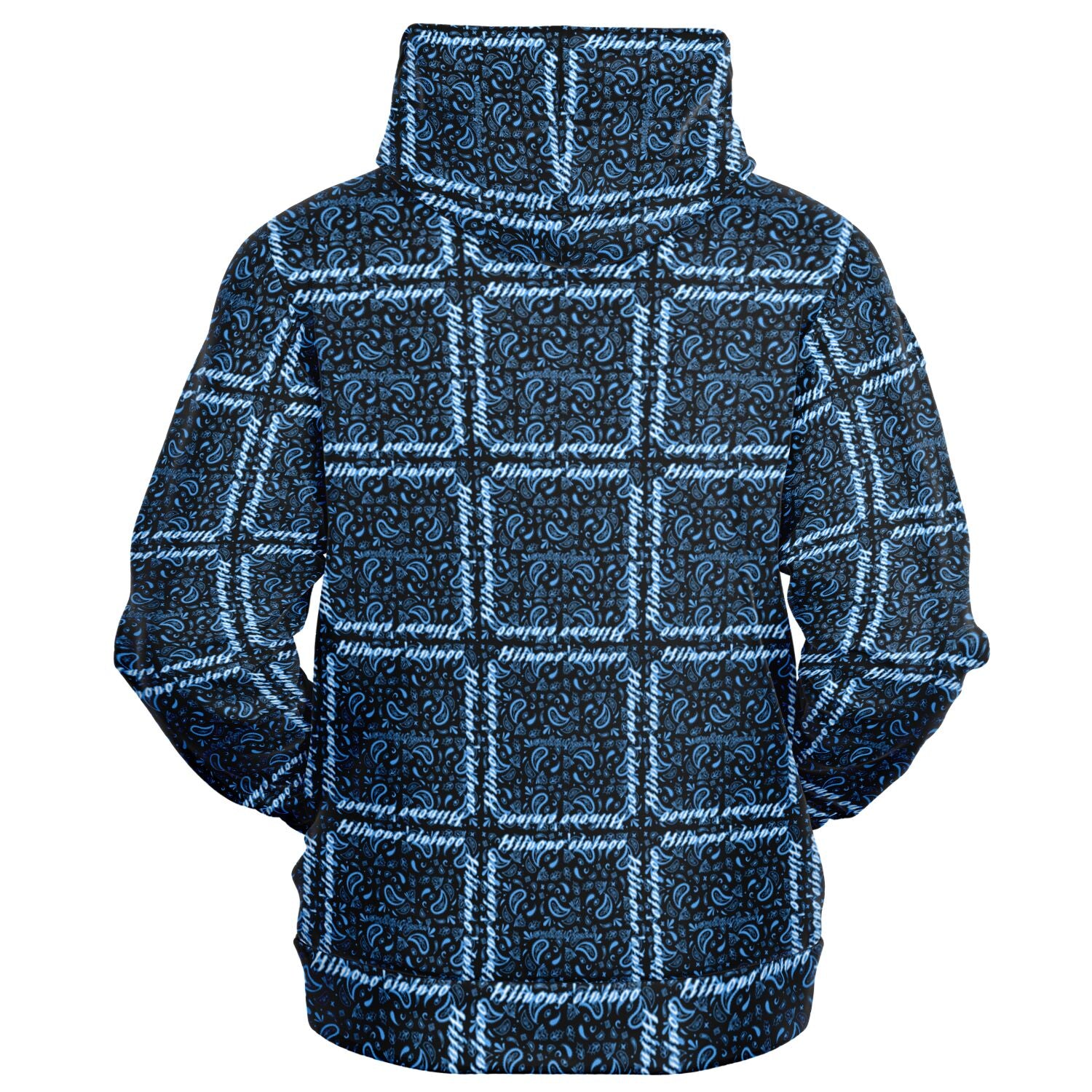 $NiieihiiNookei Athletic Zip-Up Hoodie - AOP