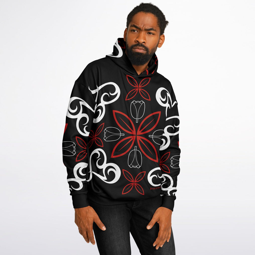 $NiieihiiNookei Heavyweight Oversized Hoodie - AOP