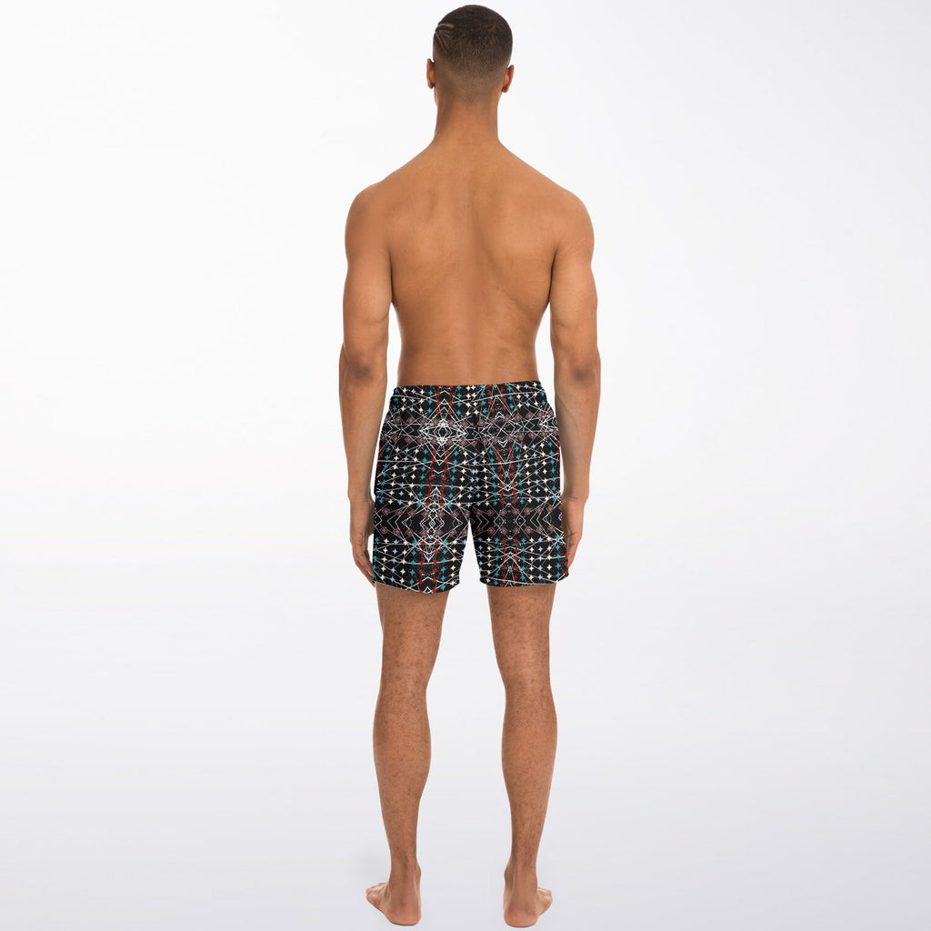 $NiieihiiNookei Swim Trunks Men - AOP