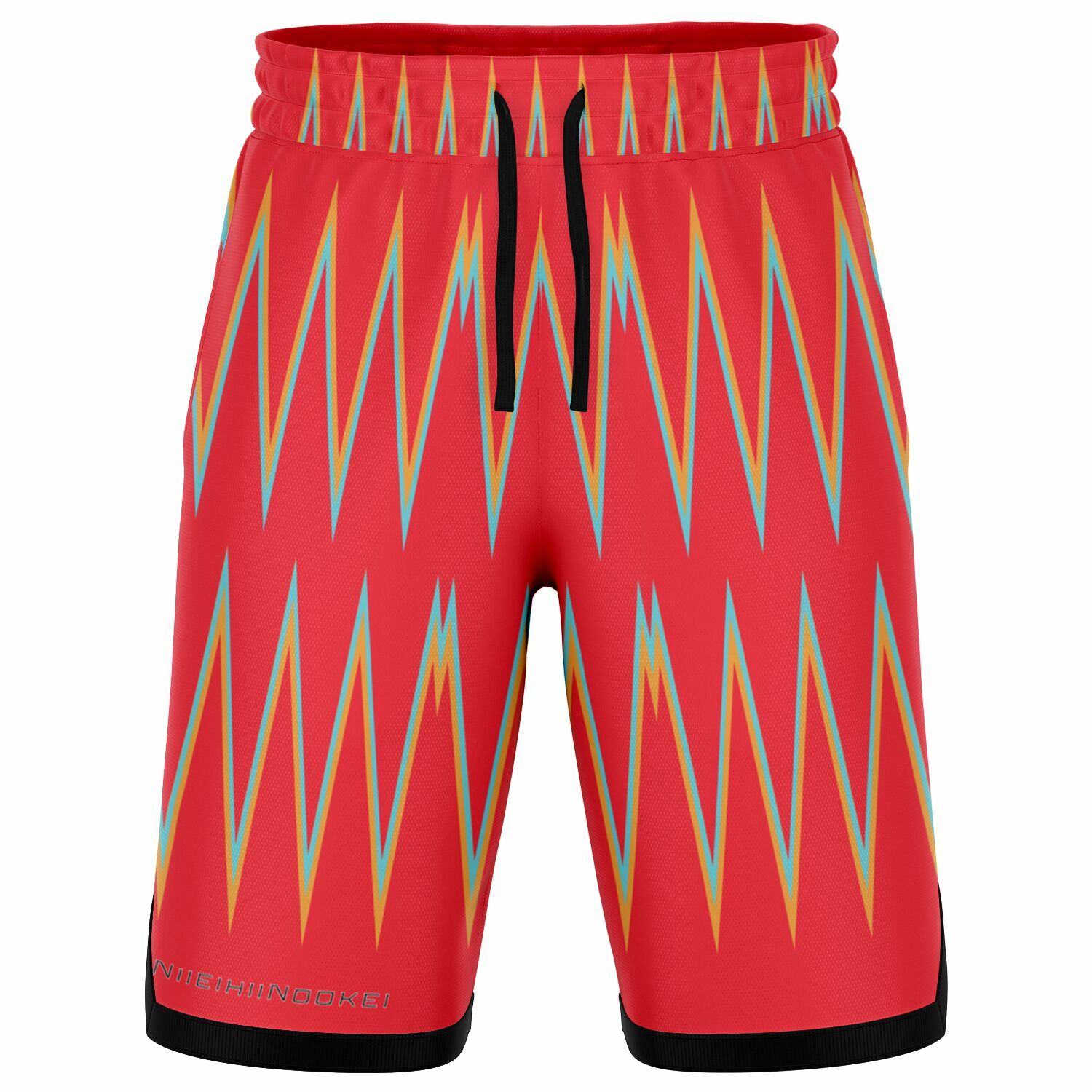 $NiieihiiNookei Basketball Short Rib - AOP