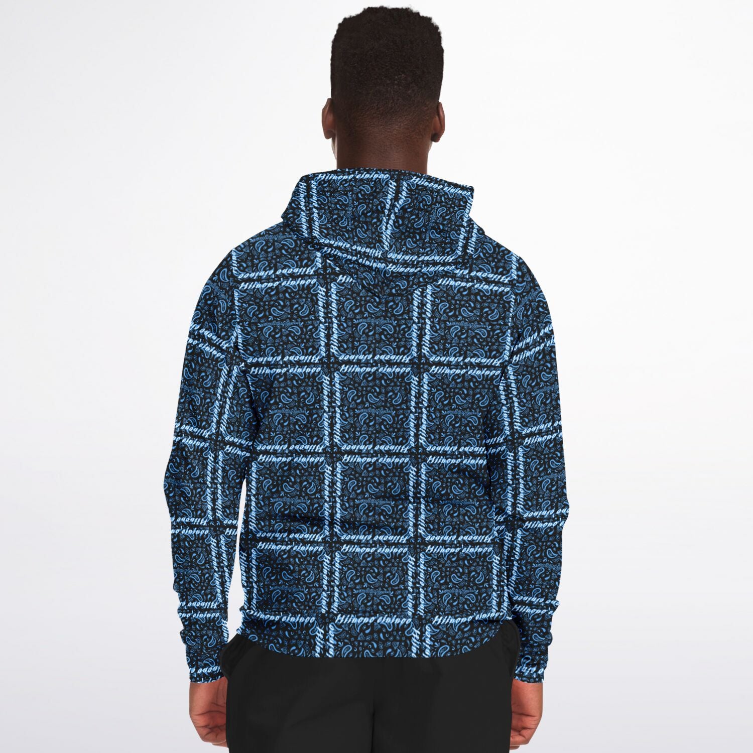 $NiieihiiNookei Athletic Zip-Up Hoodie - AOP