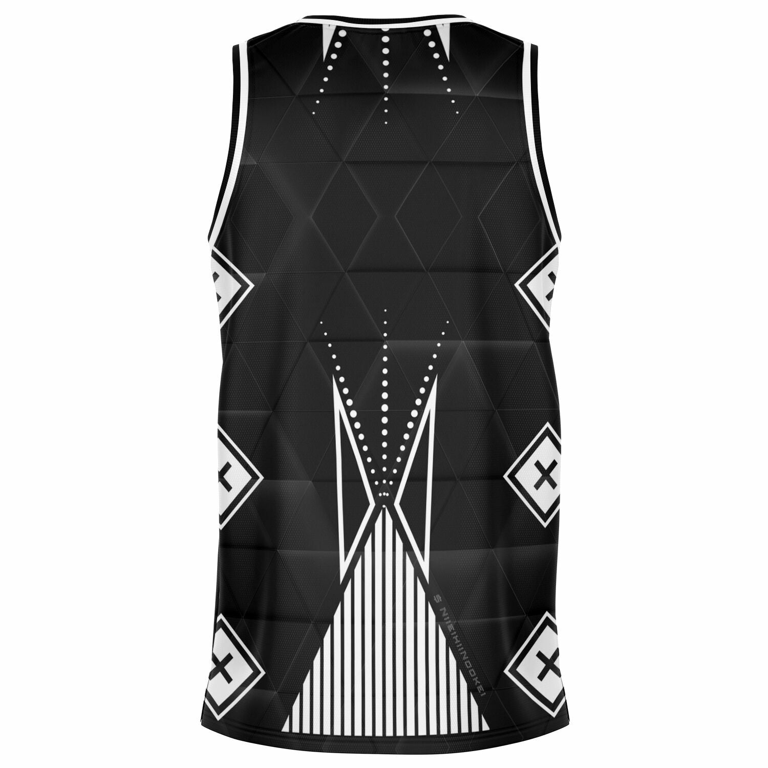 $NiieihiiNookei Basketball Jersey Rib - AOP