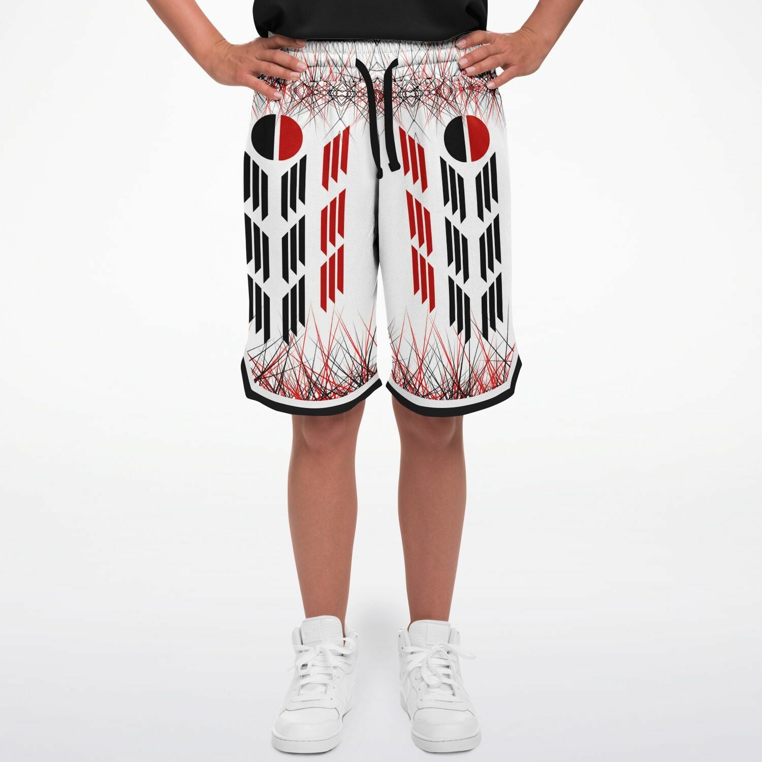 $NiieihiiNookei Basketball Short Rib - AOP