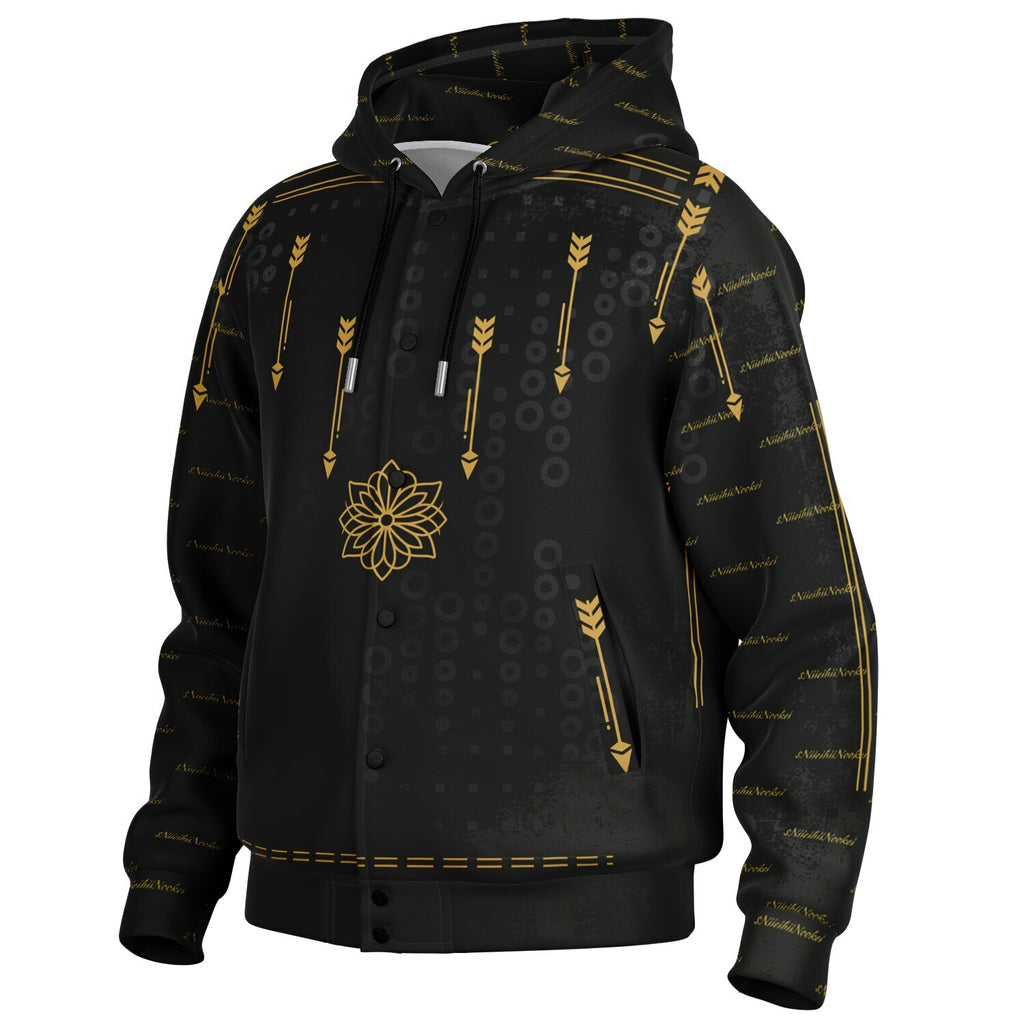 $NiieihiiNookei Hooded Jacket - AOP