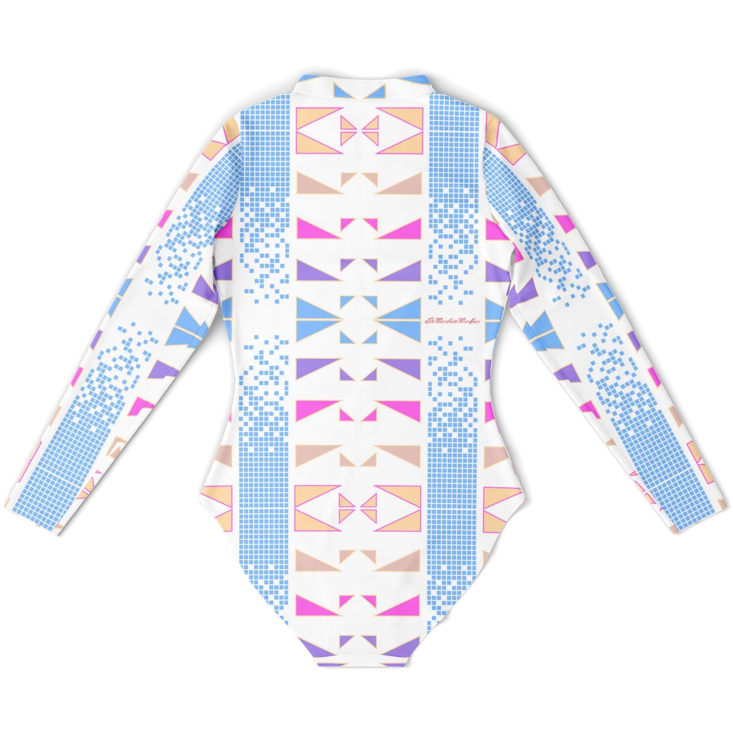 $NiieihiiNookei Bodysuit Long Sleeve - AOP