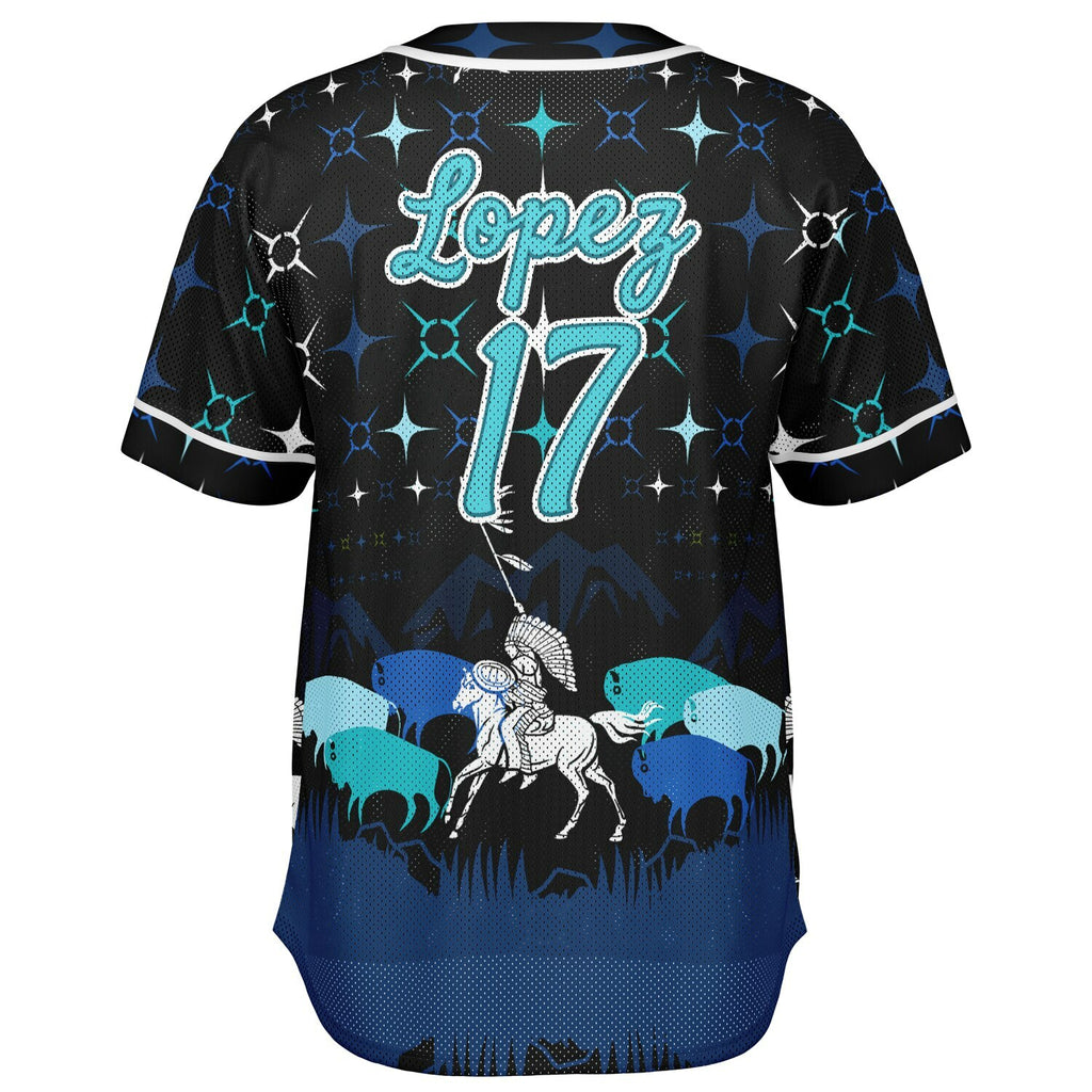 #17 Lopez Premium Baseball Jersey - AOP copy